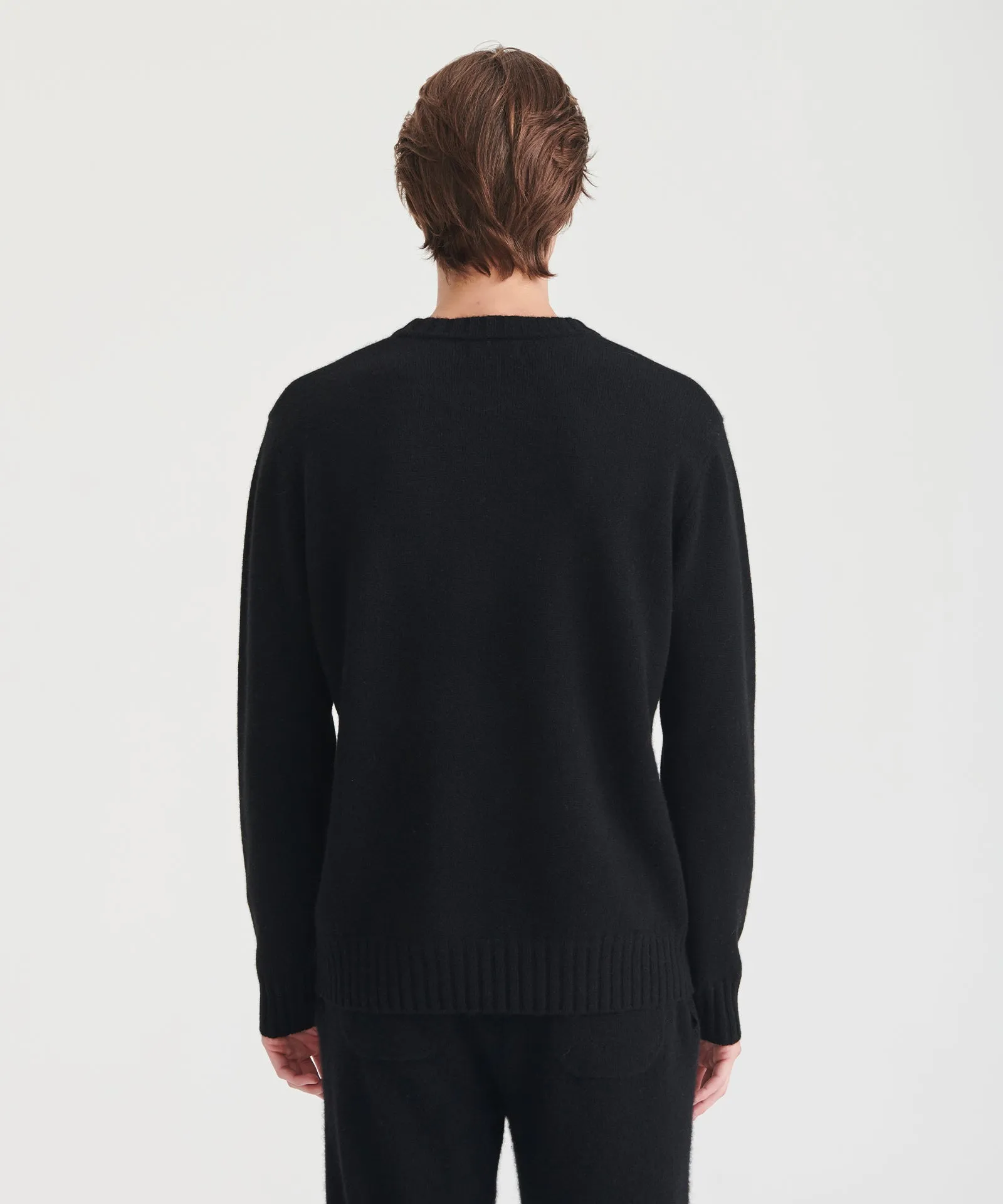 Luxe Cashmere Crewneck Sweater