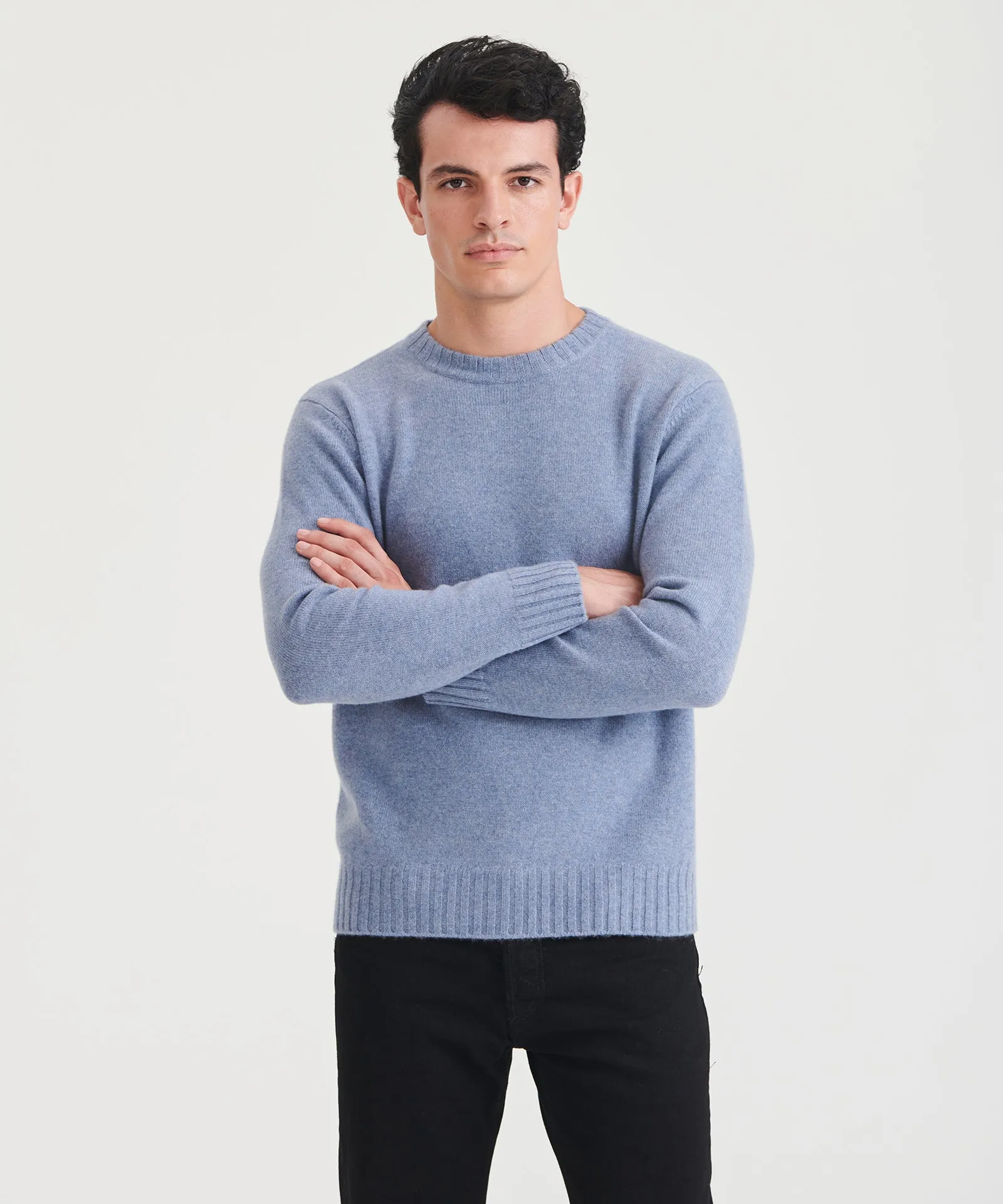 Luxe Cashmere Crewneck Sweater