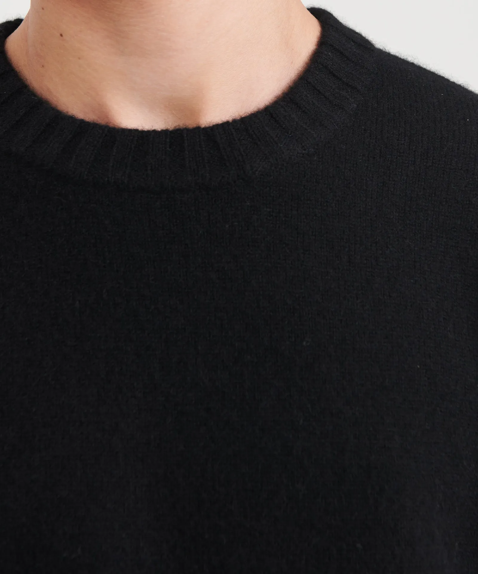 Luxe Cashmere Crewneck Sweater