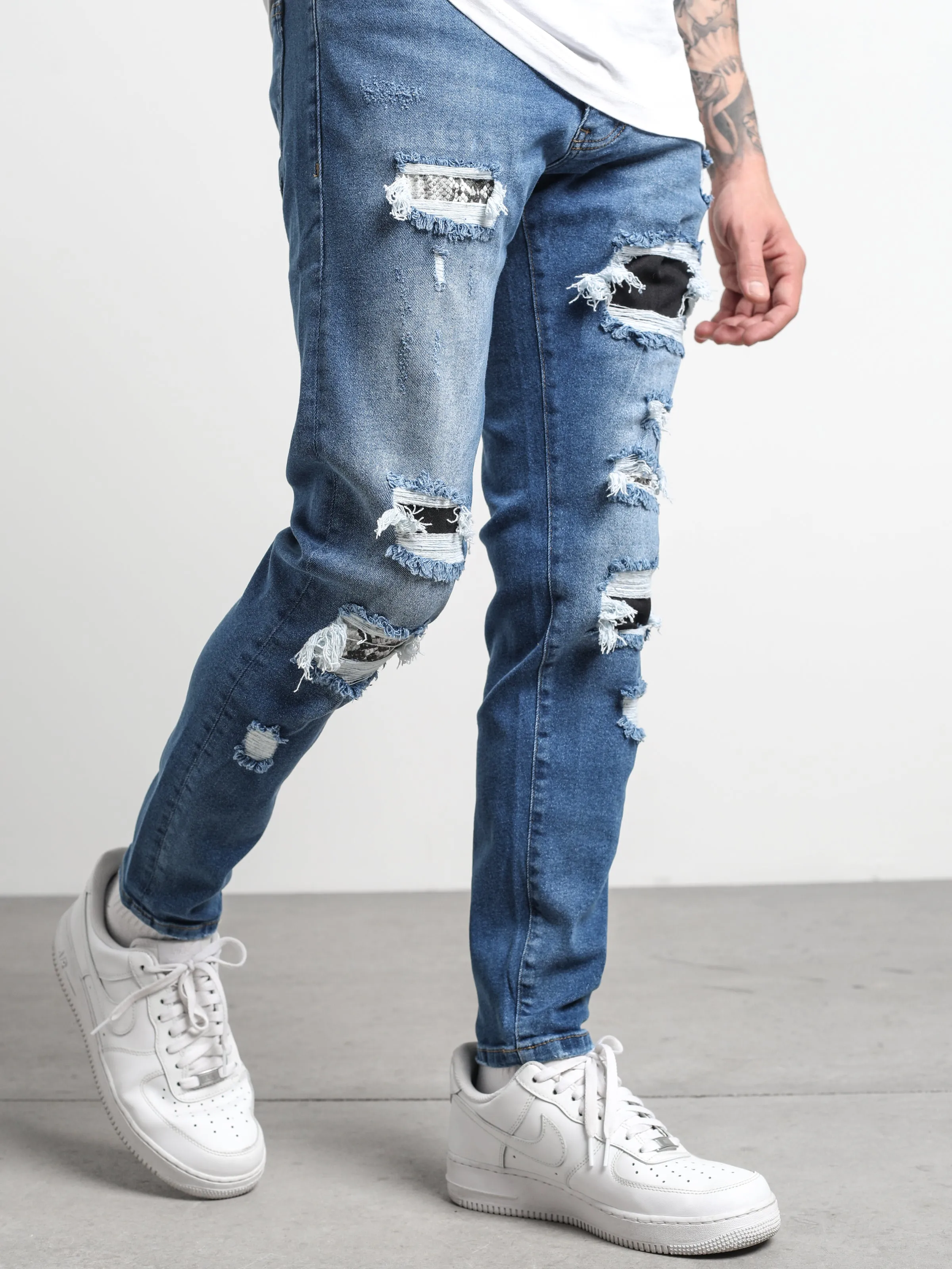 Mad Blue Denim Jeans