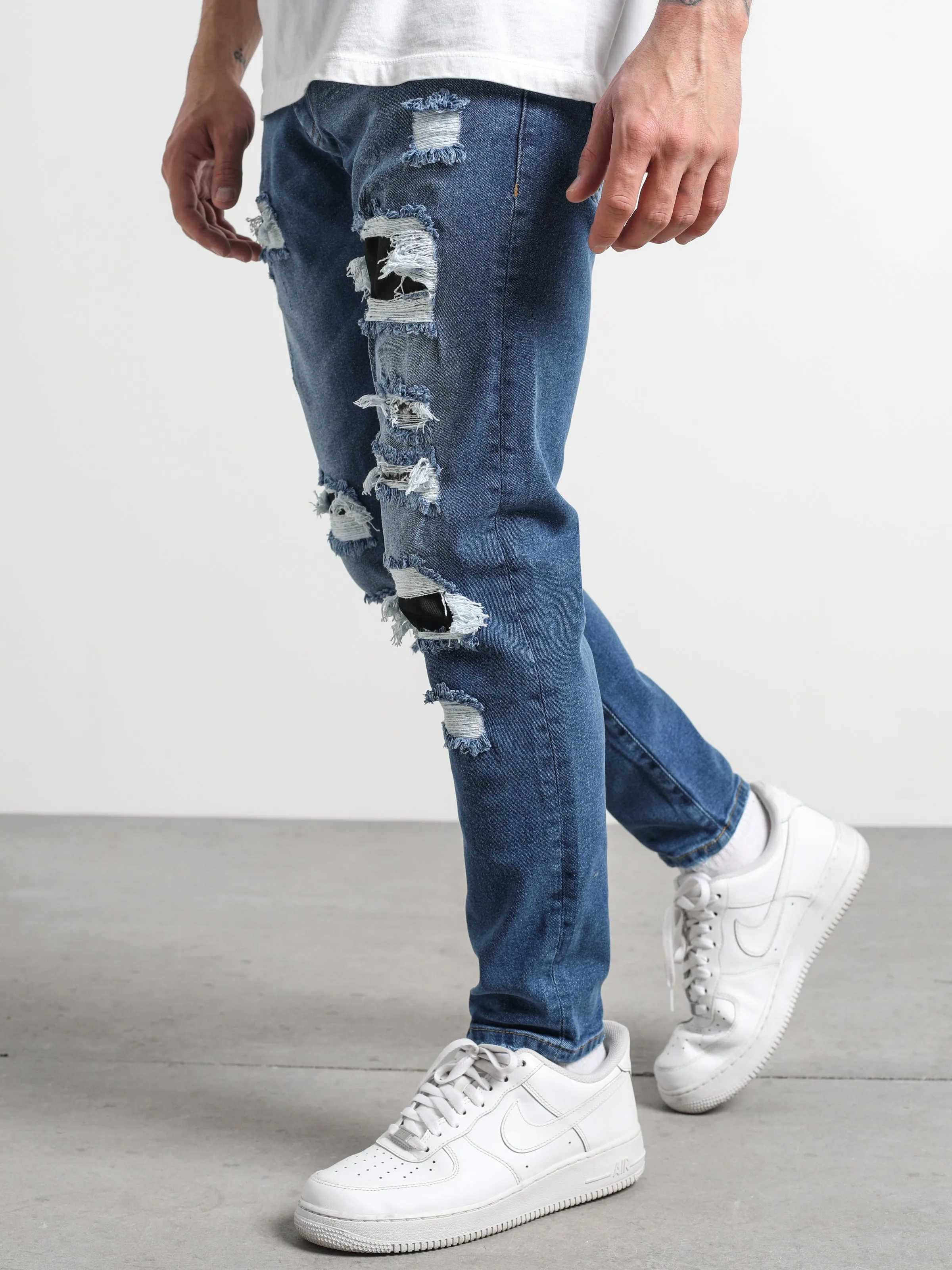 Mad Blue Denim Jeans