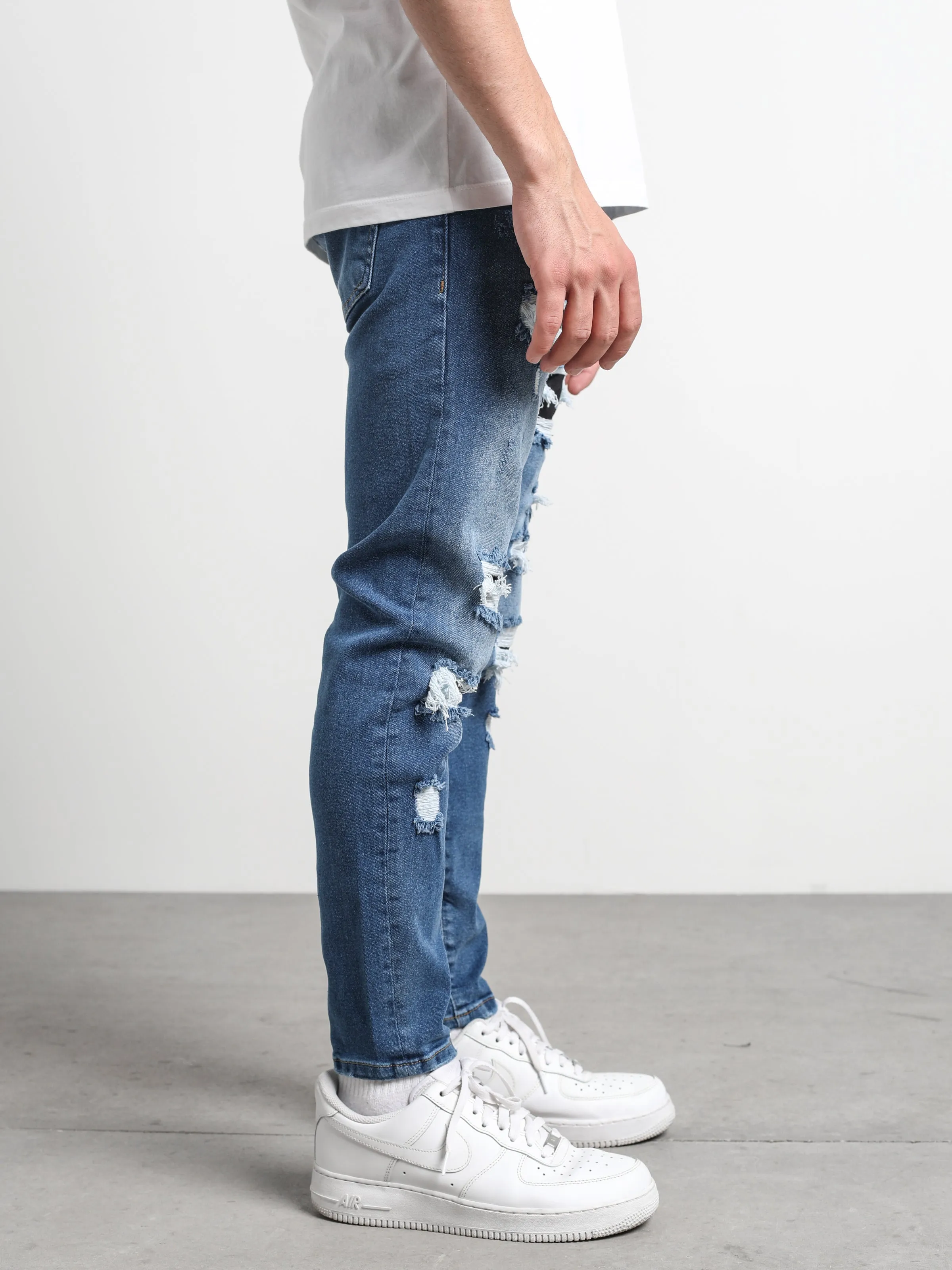 Mad Blue Denim Jeans