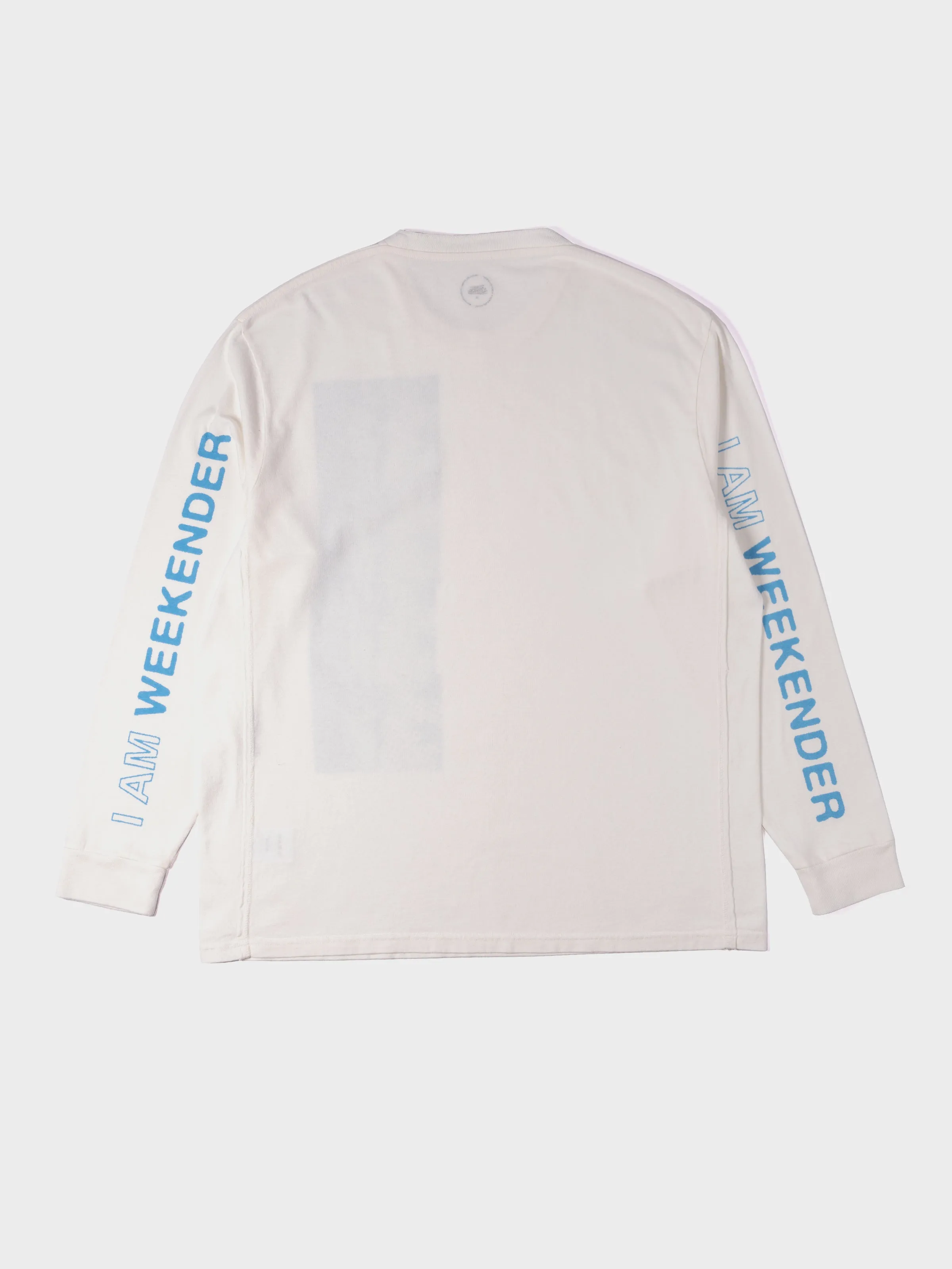 Magic Castles I Am Weekender L/S T-Shirt - Off White