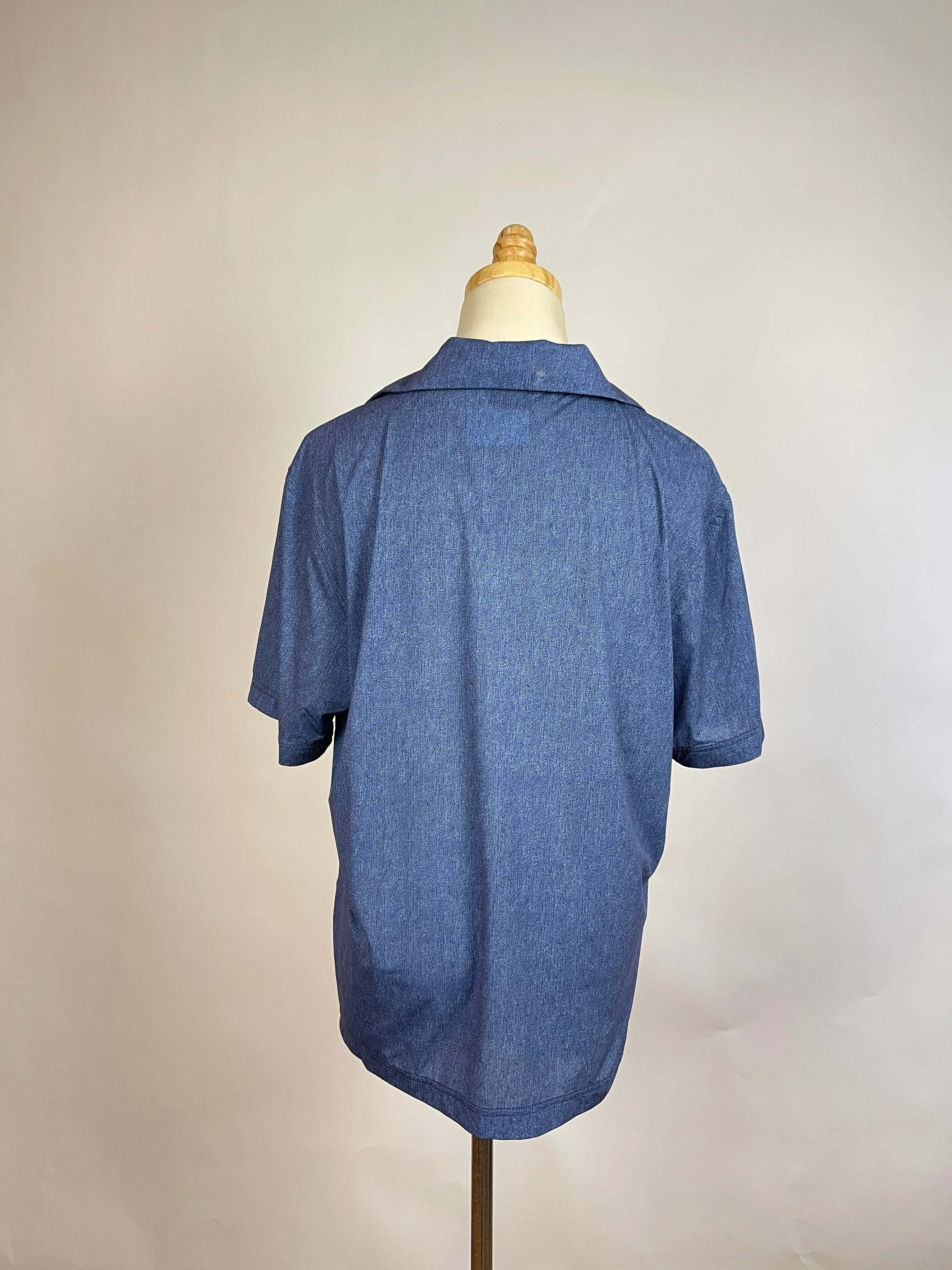 Maryam Nassir Zadeh Blue Polo (M)