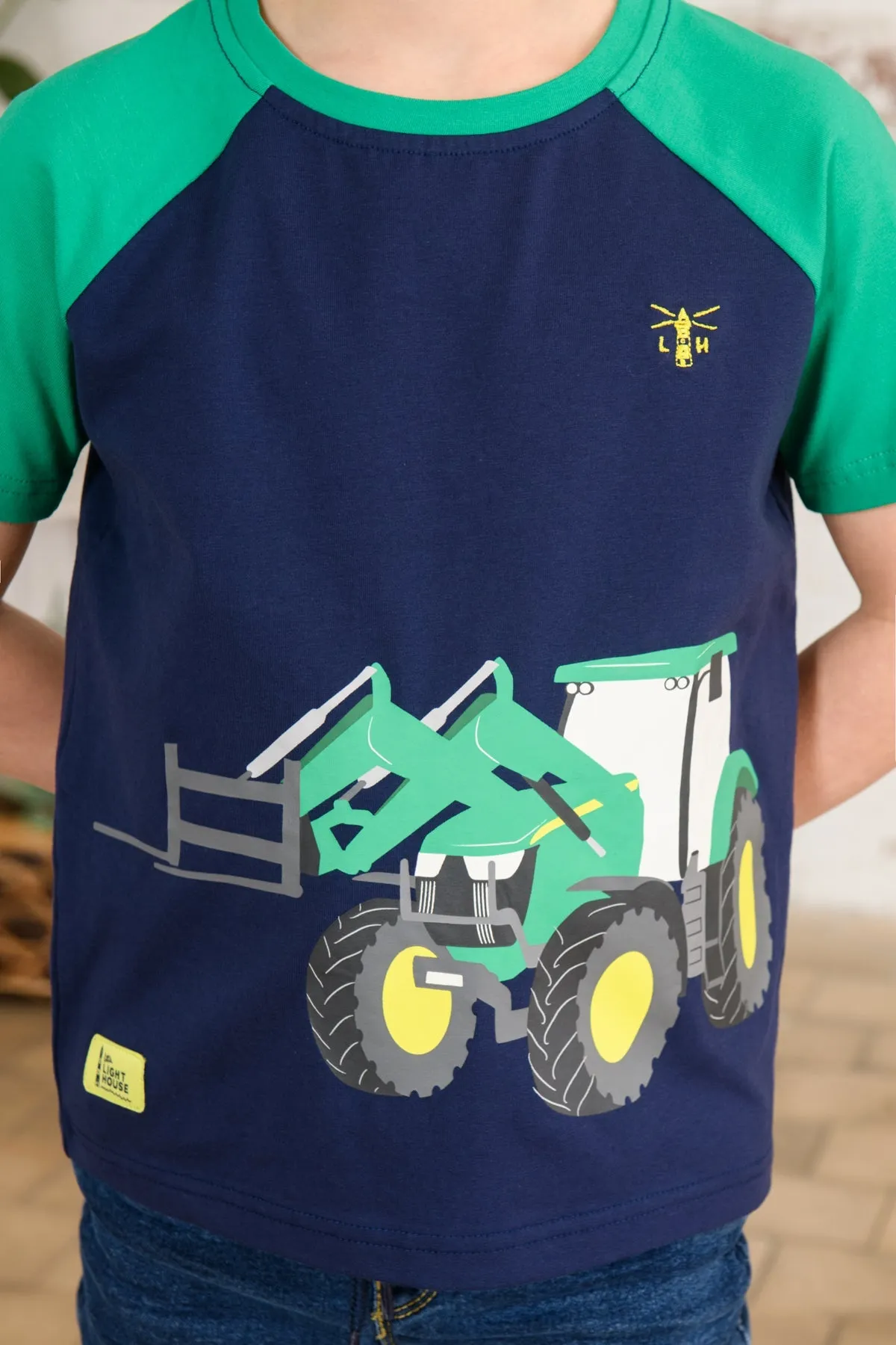 Mason Tee Shirt - Green Front Loader