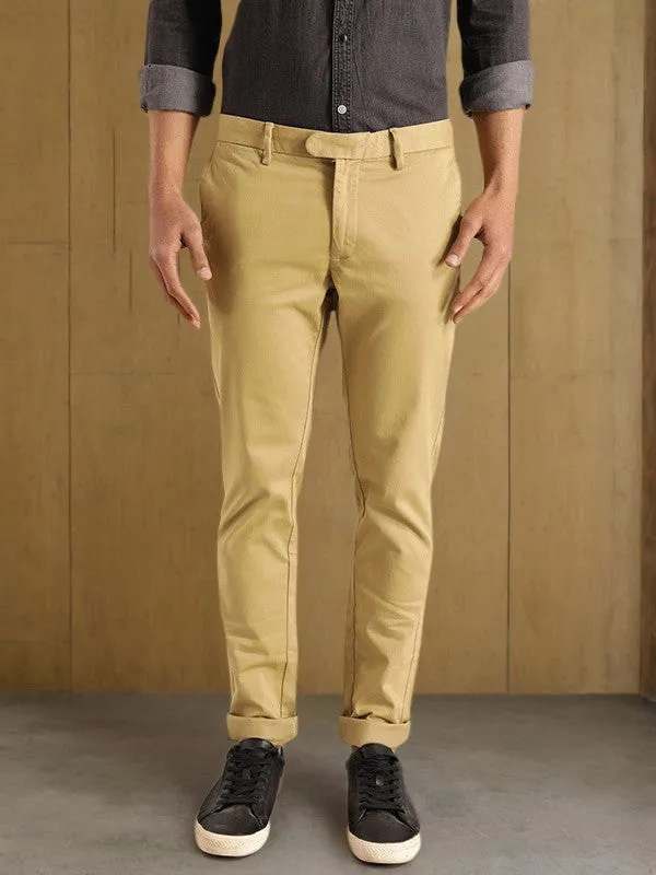 Men Brooklyn Fit Cotton Stretch Trouser