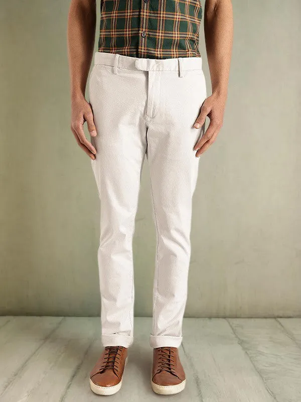 Men Brooklyn Fit Cotton Stretch Trouser