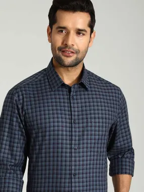 Men Checked Full Sleeve Cotton Shirt