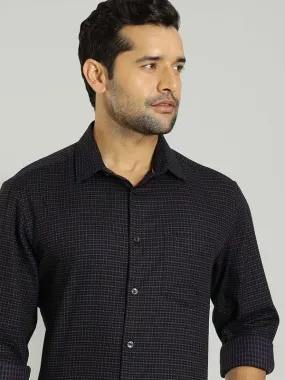 Men Checked Full Sleeve Cotton Shirt