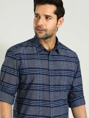 Men Checked Full Sleeve Cotton Shirt