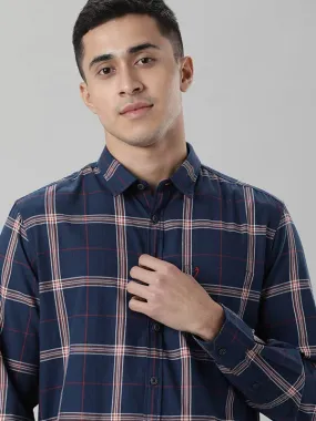 Men Checked Full Sleeve Cotton Shirt