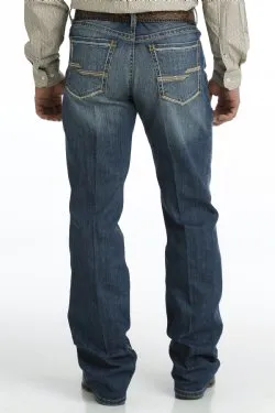 MEN'S CINCH RELAXED FIT GRANT - DARK STONEWASH