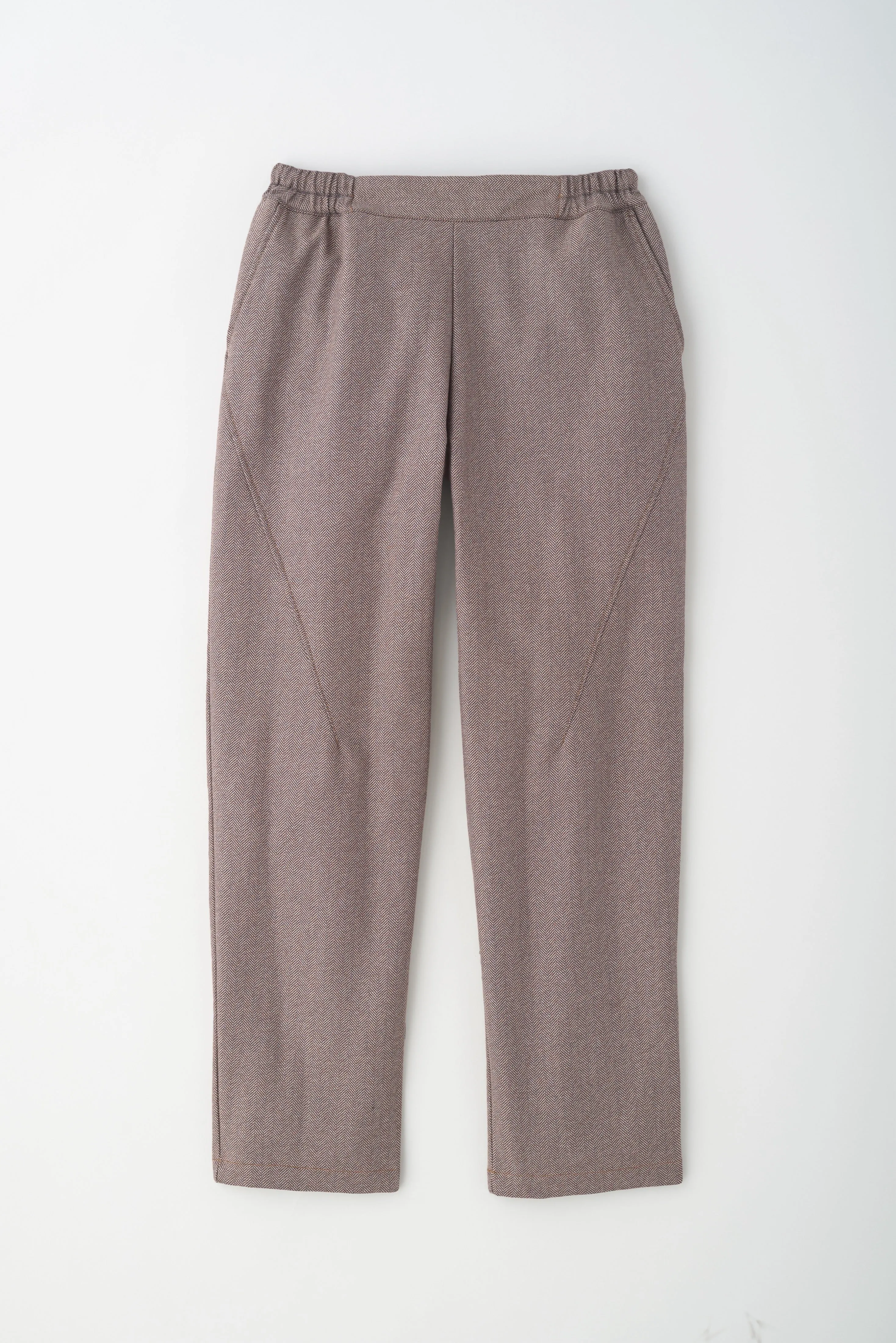 Men's Flannel Field Pant in Caramel Herringbone