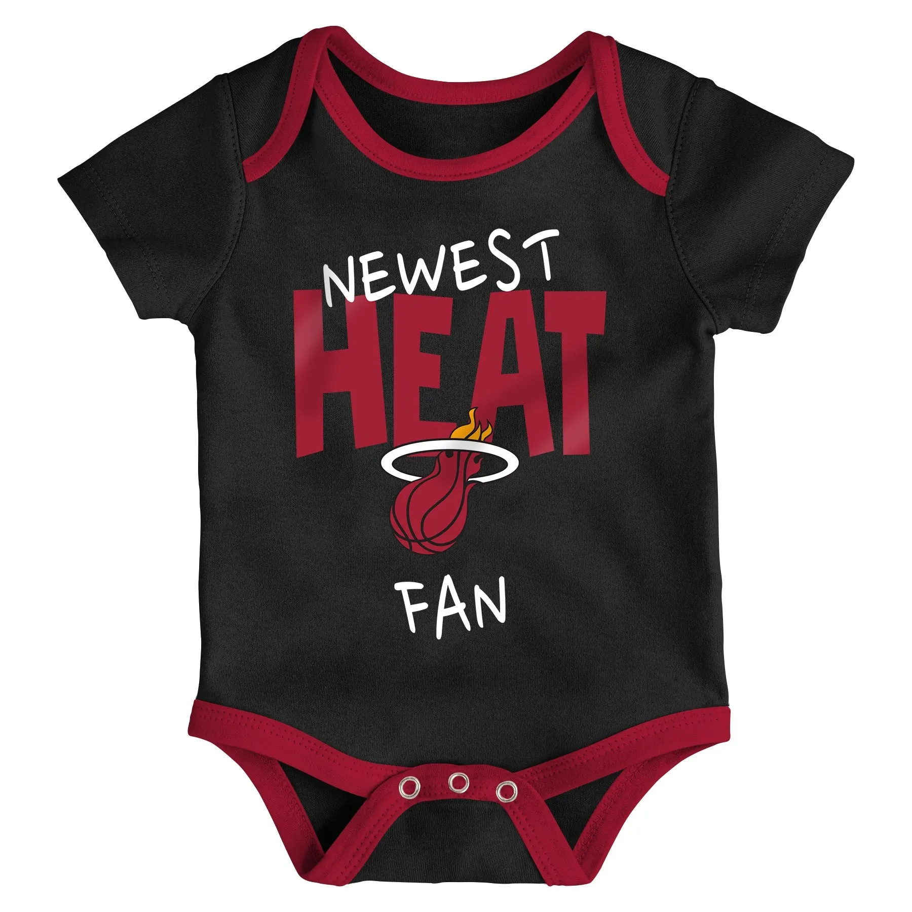 Miami HEAT 3 Piece Slam Dunk Creeper Newborn Set