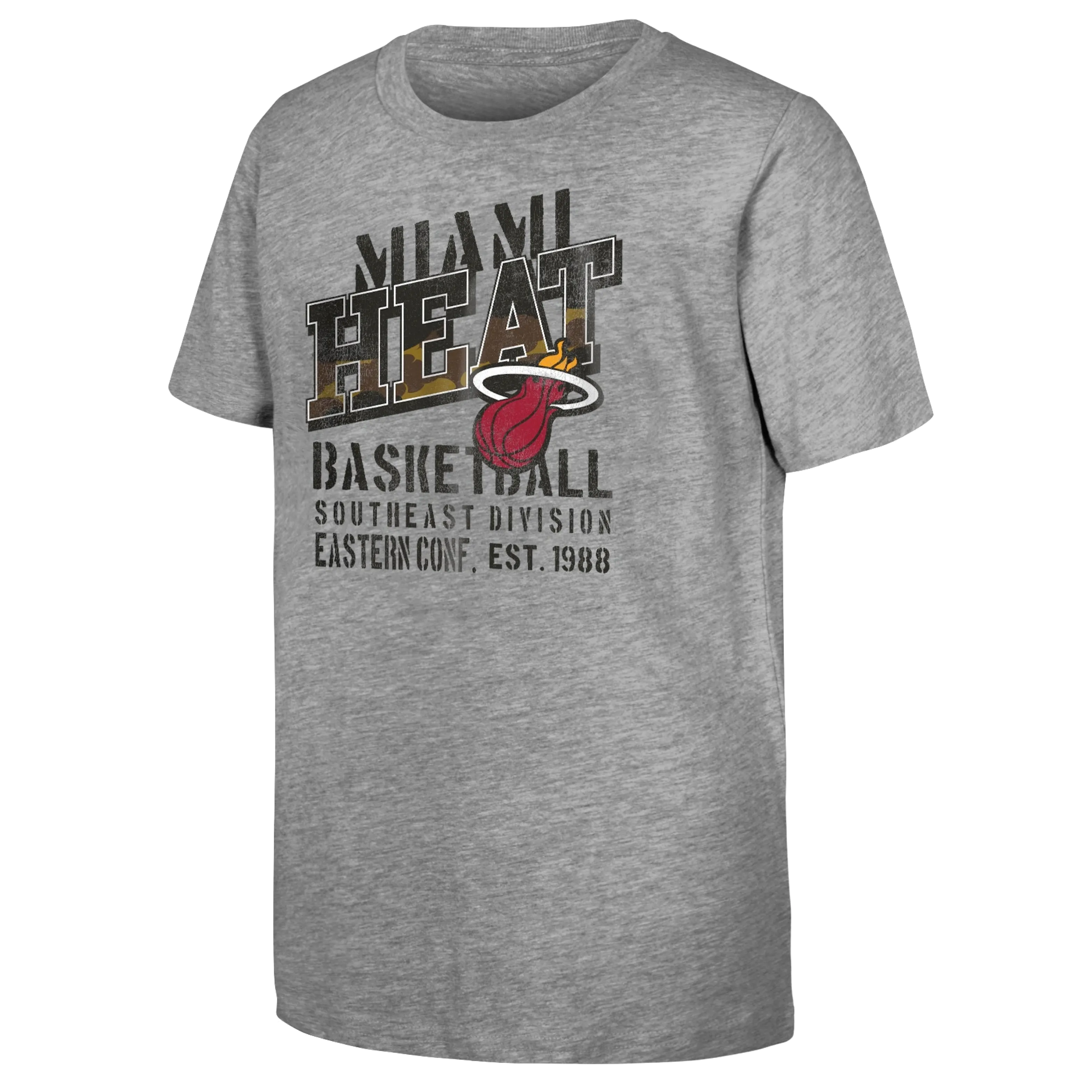 Miami HEAT Basketball Camo Youth Tee