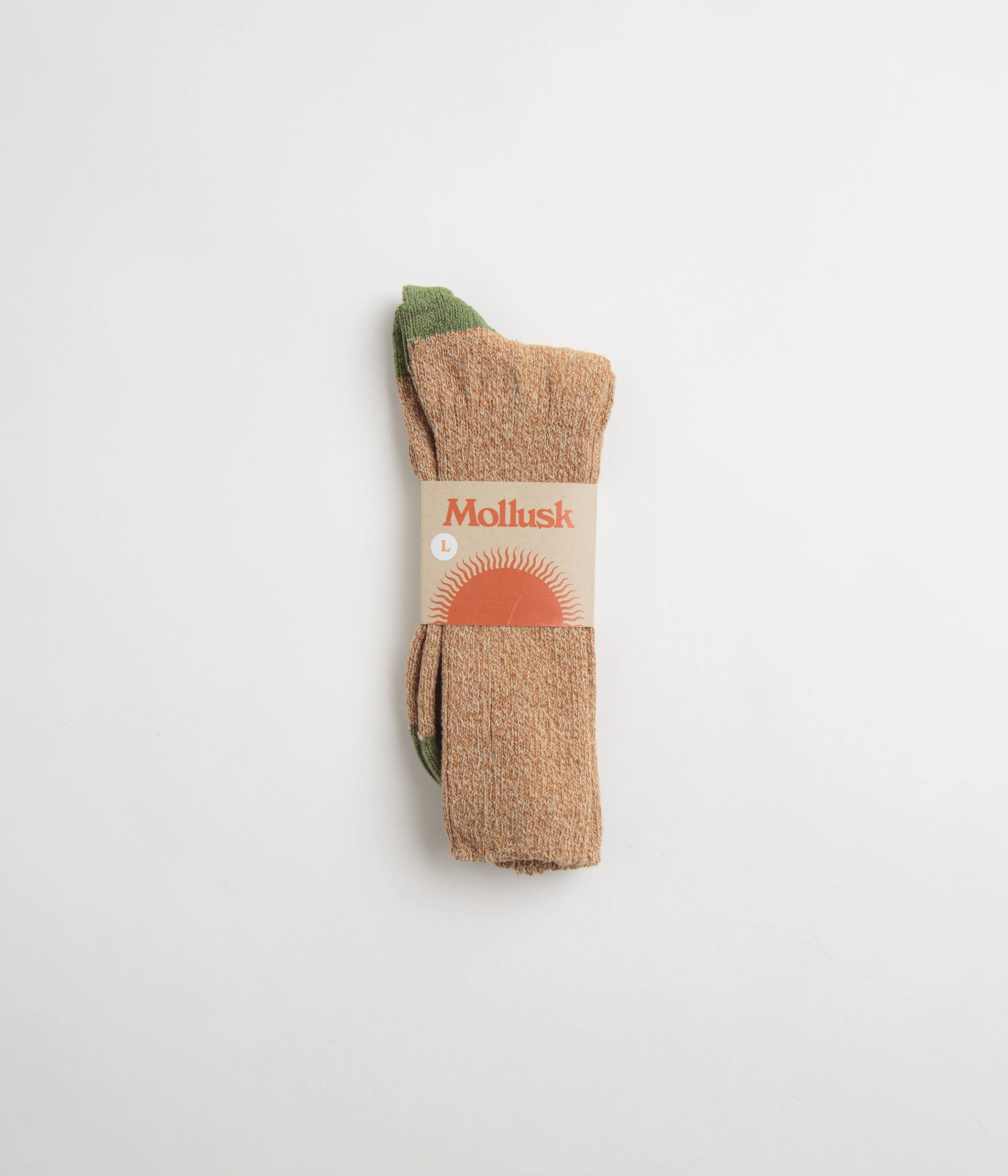 Mollusk Utility Socks - Clay