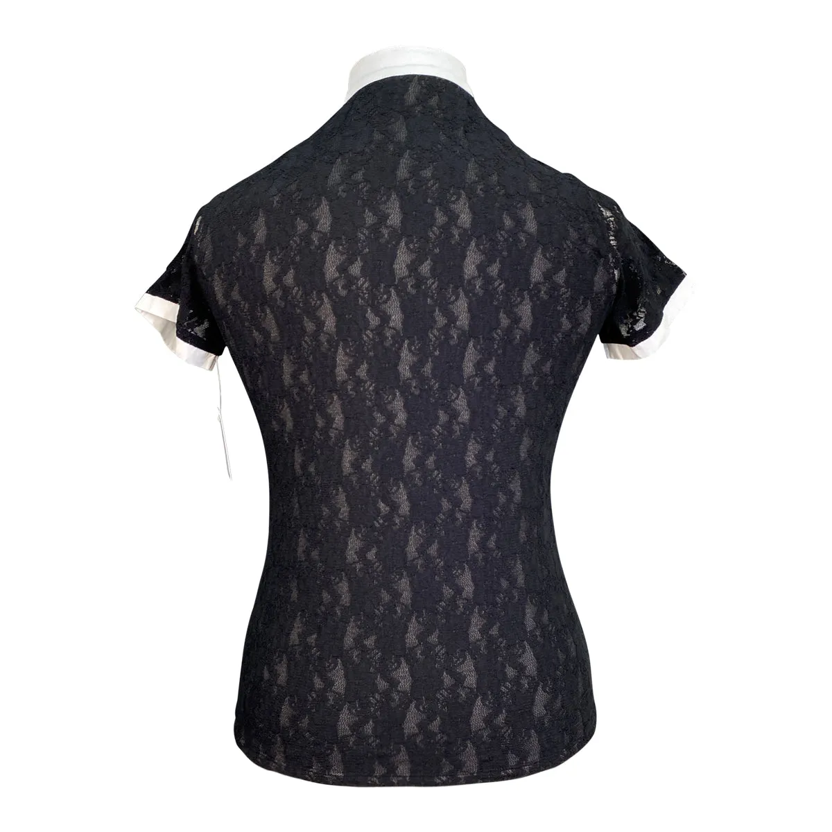 Montar 'Amelia' Lace Competition Shirt in Black - Women's XL