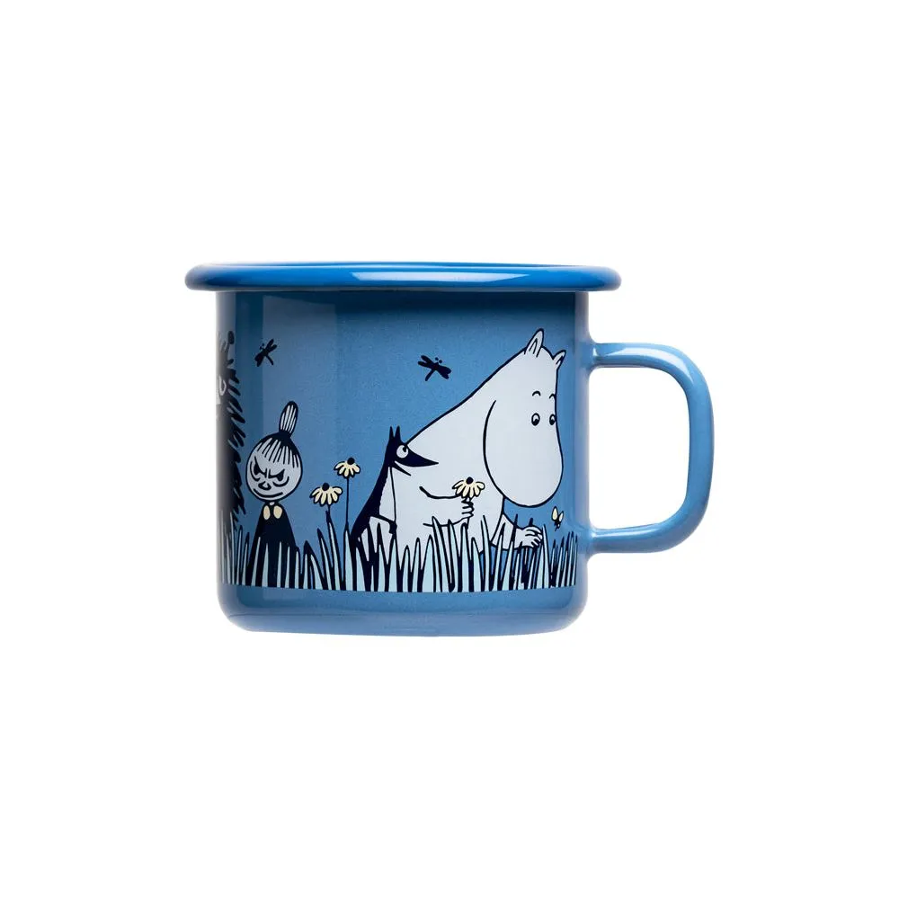 Moomin Friends Mug 2,5dl Blue - Muurla