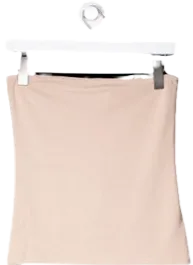 NA-KD Beige Tube Top UK S