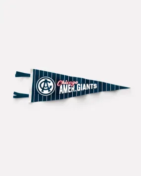 Navy Chicago Amer. Giants NLBM Oxford Pennant