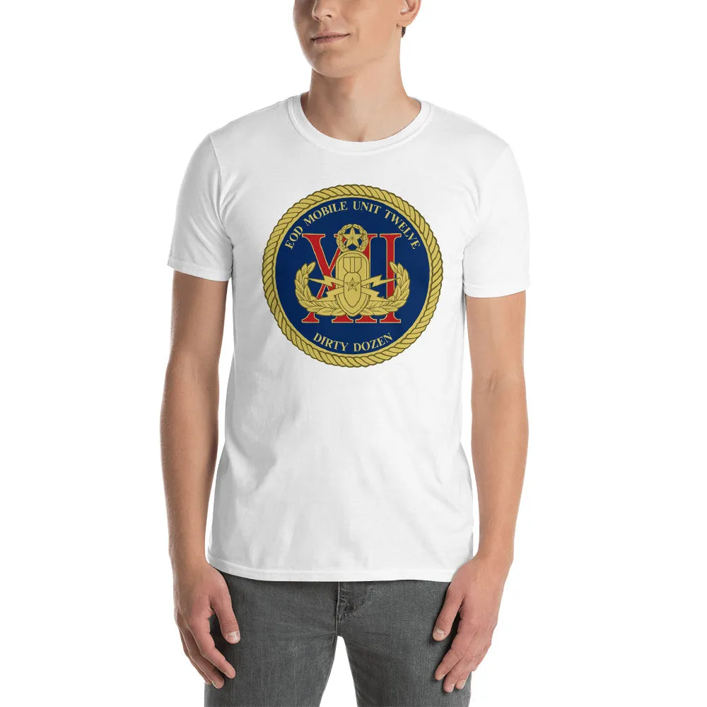 Navy Explosive Ordnance Disposal (EOD) Mobile Unit 12 Short-Sleeve Unisex T-Shirt