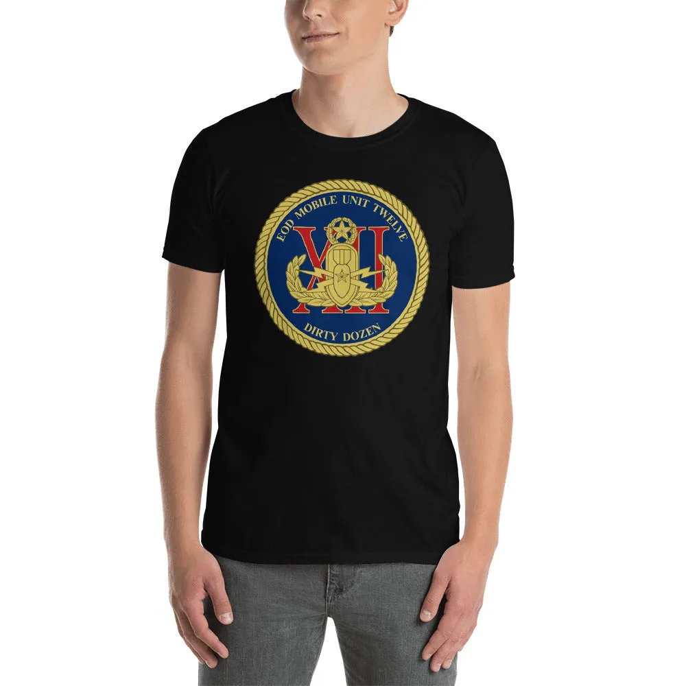 Navy Explosive Ordnance Disposal (EOD) Mobile Unit 12 Short-Sleeve Unisex T-Shirt