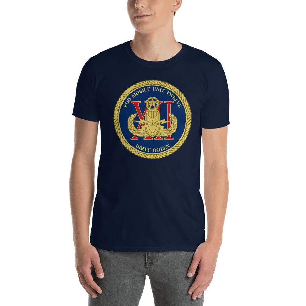 Navy Explosive Ordnance Disposal (EOD) Mobile Unit 12 Short-Sleeve Unisex T-Shirt