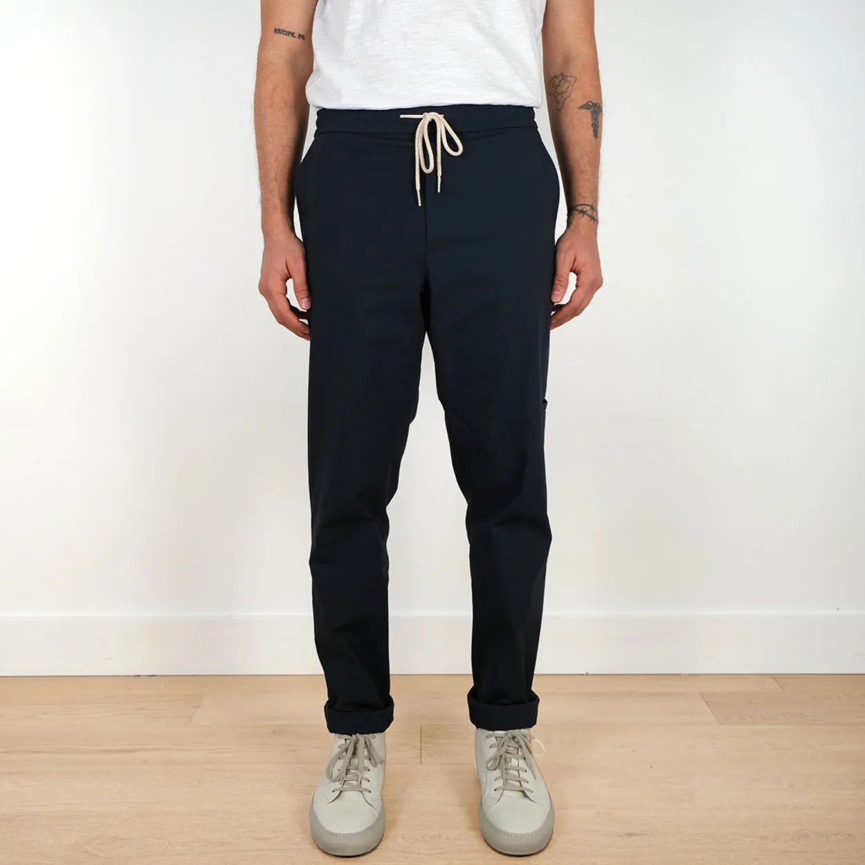 Navy Ripstop Travel Pant