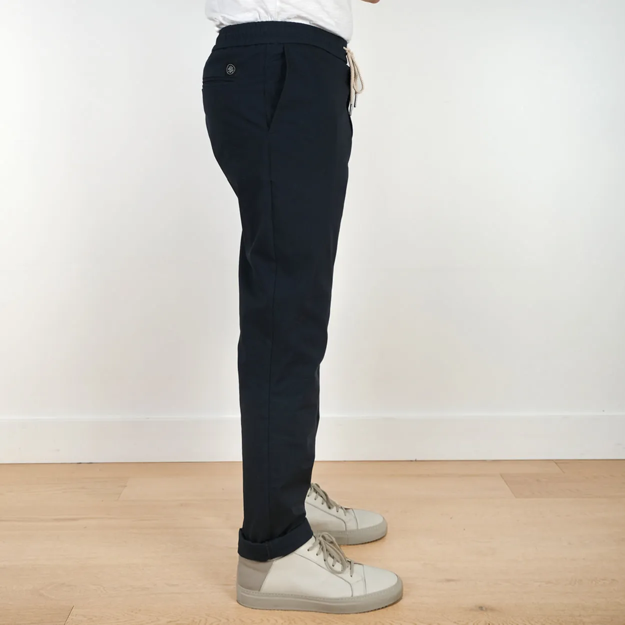 Navy Ripstop Travel Pant