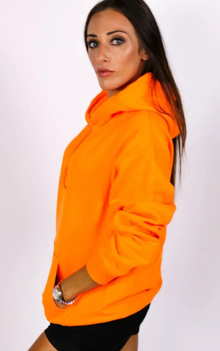 Neon Orange Festival Hoodie