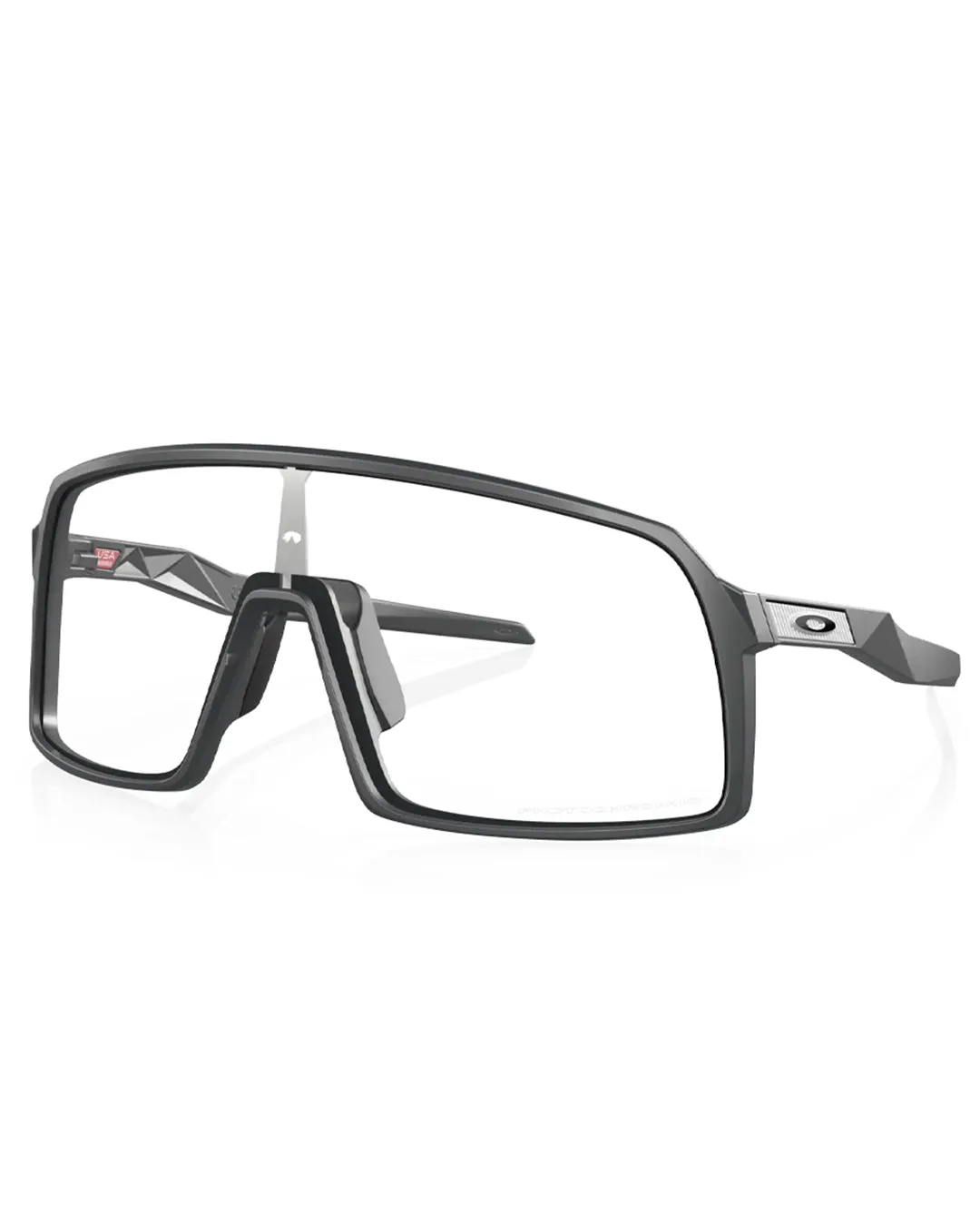 Oakley Sutro Matte Carbon w/ Clear Photochromic