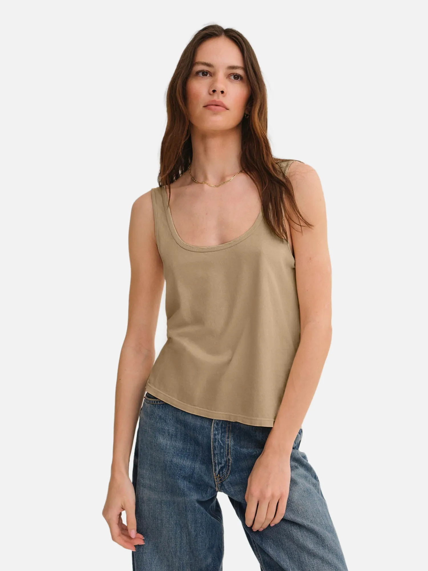 Organic Cotton Layering Tank