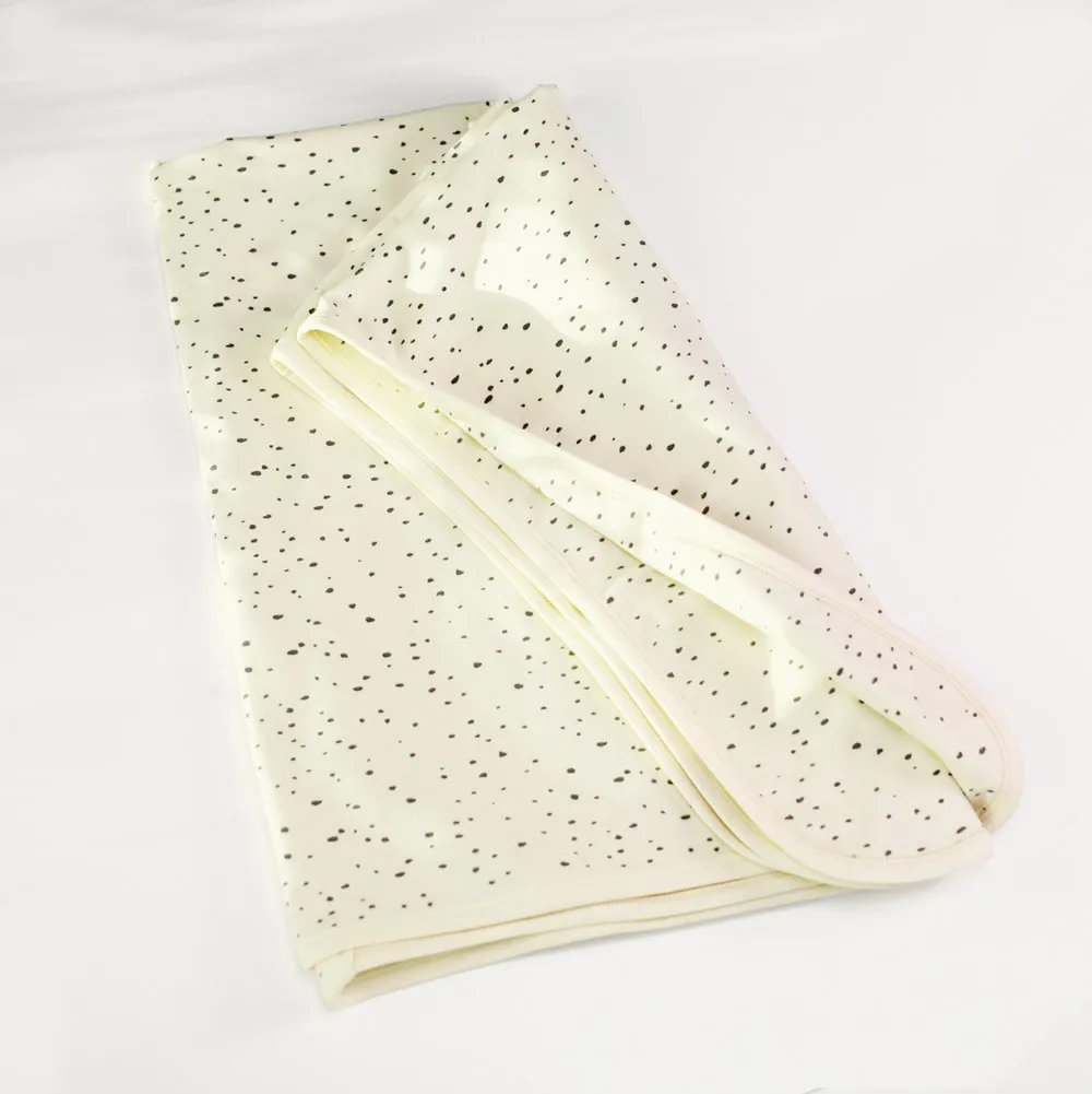 Organic Florence Pebble Reversible Baby Blanket