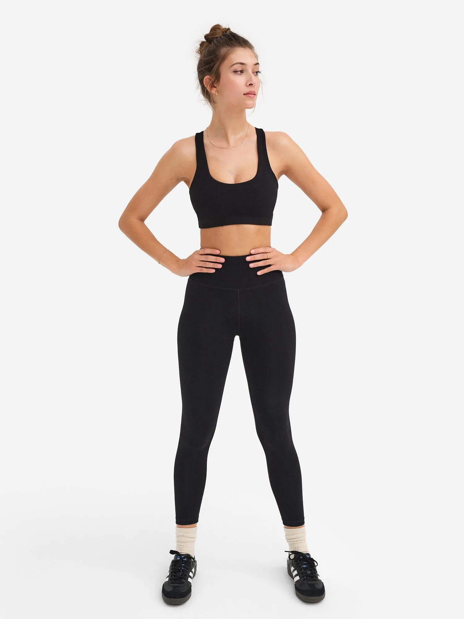 Organic Stretch Midi Legging