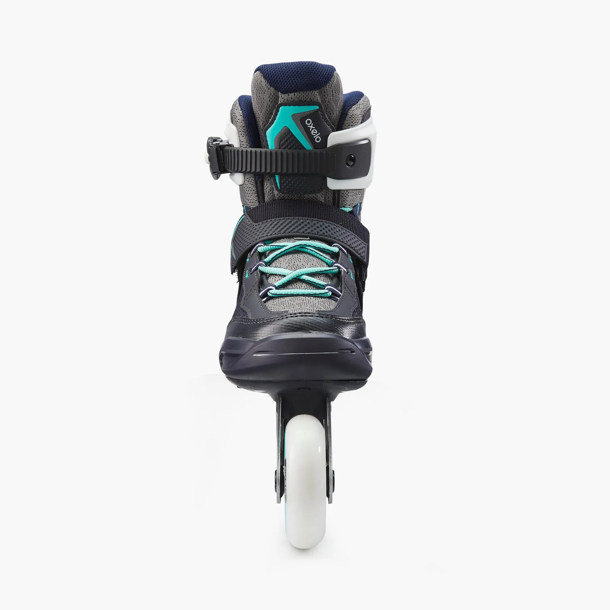 Oxelo FIT500 Inline Fitness Roller Skate Aluminium 80mm 80A Women