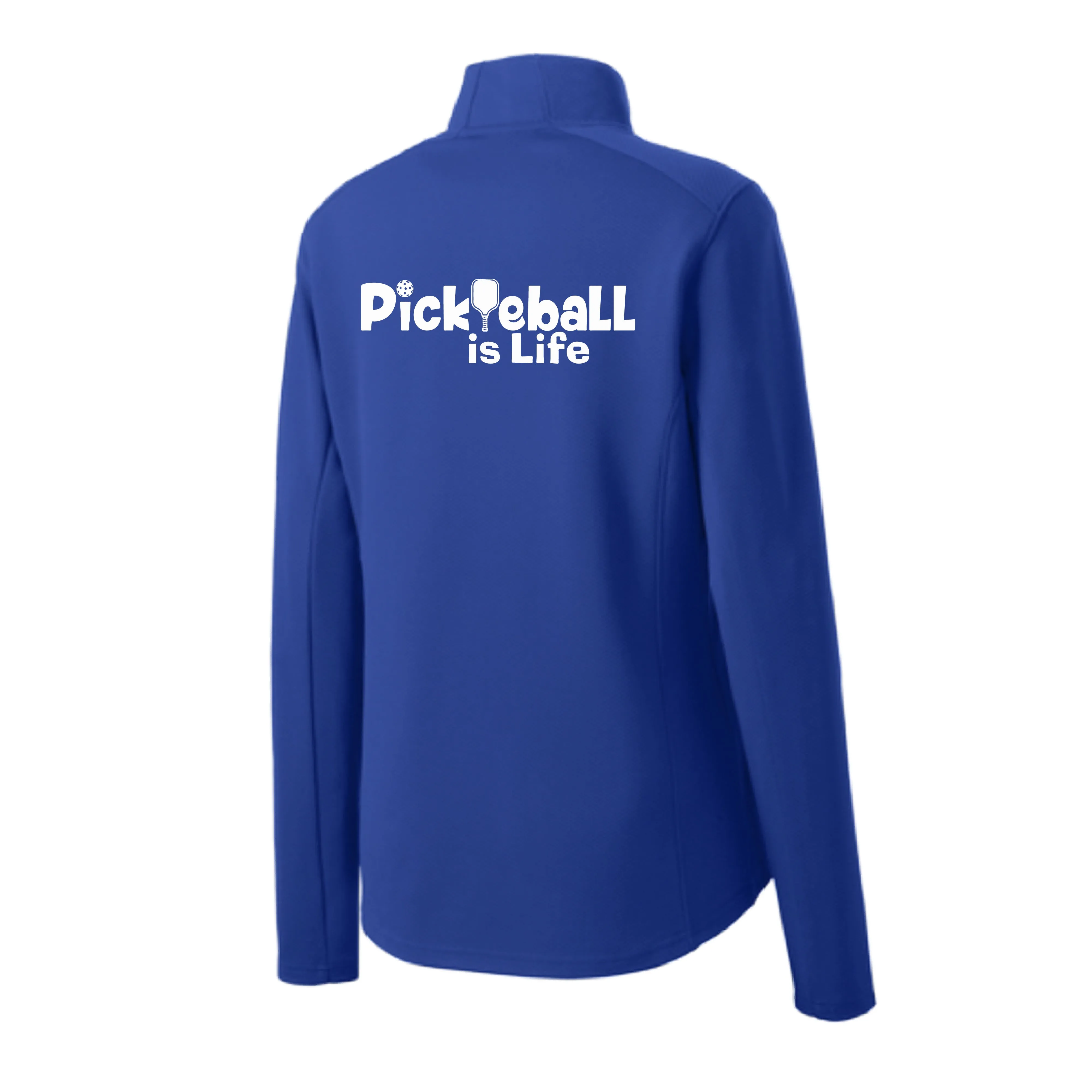 Pickleball Is LIfe | Women's 1/4 Zip Pullover Athletic Shirt | 100% Polyester