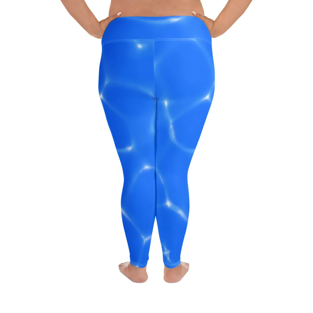 Plus Size Leggings Water