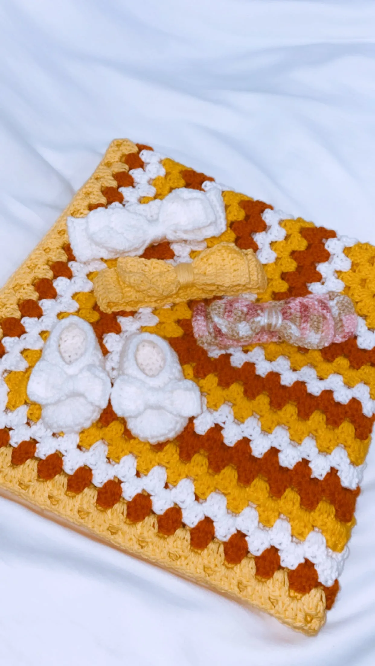 PLUSH BABY BLANKET - MY LITTLE PUMPKIN