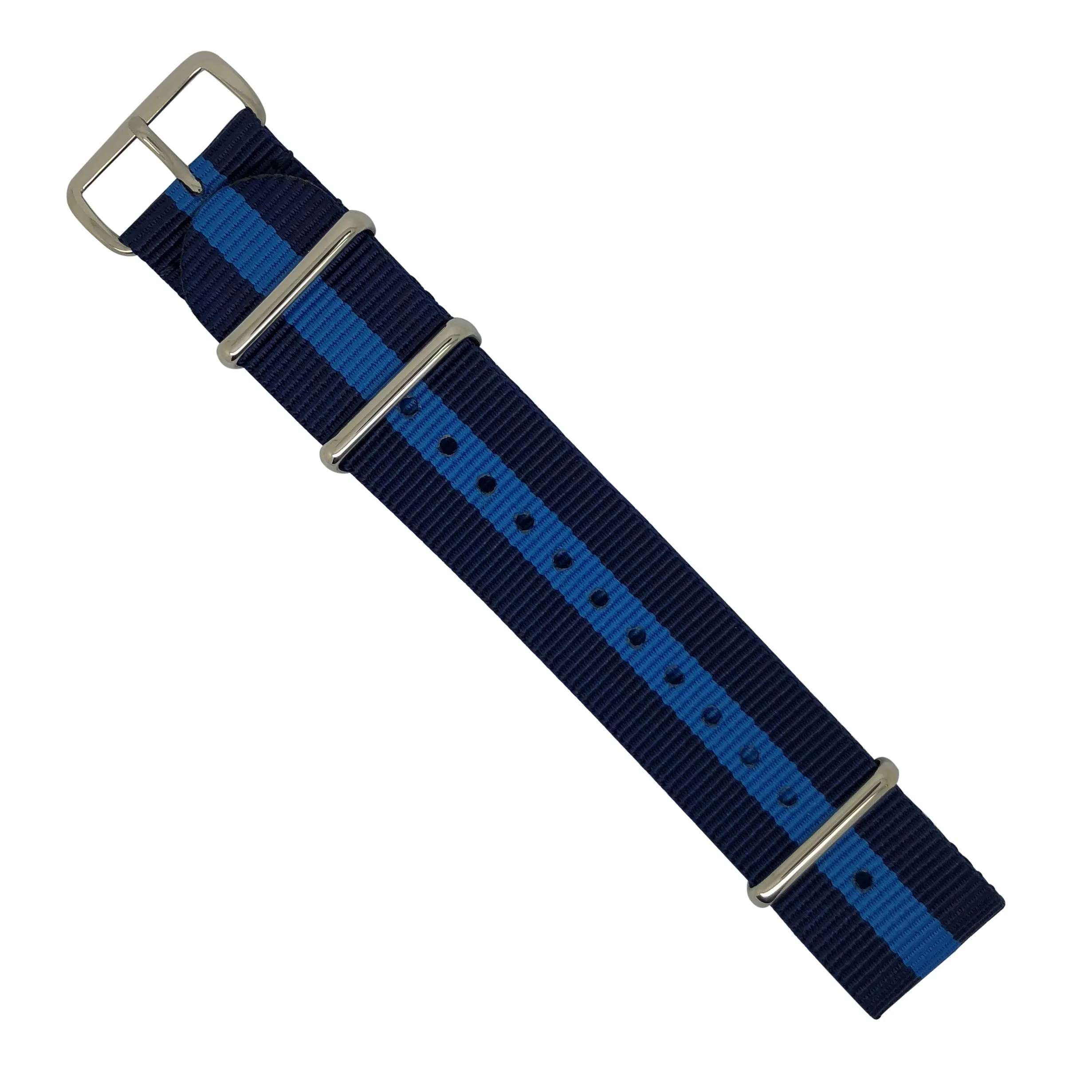 Premium Nato Strap in Navy Blue