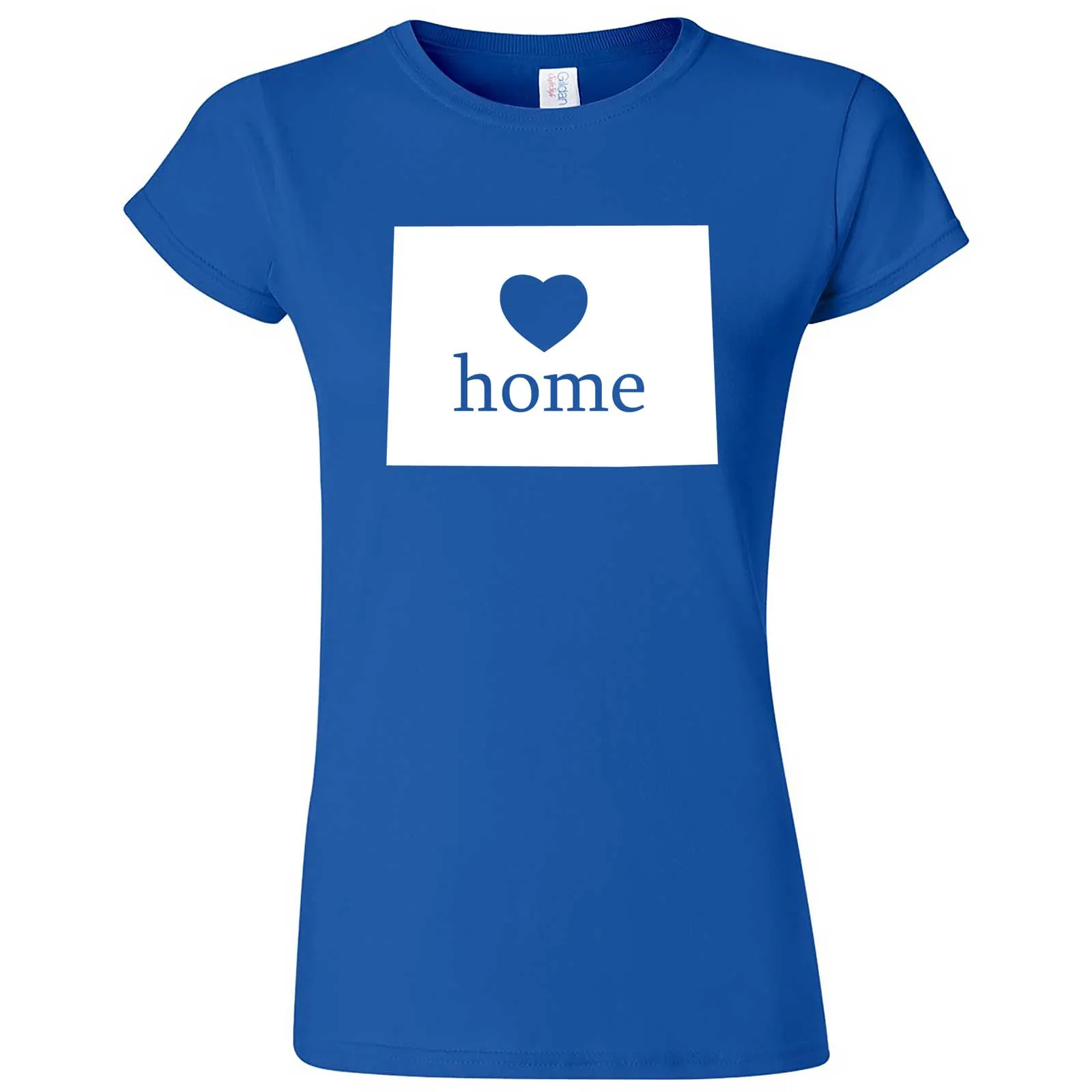 "Colorado Home State Pride" women's t-shirt