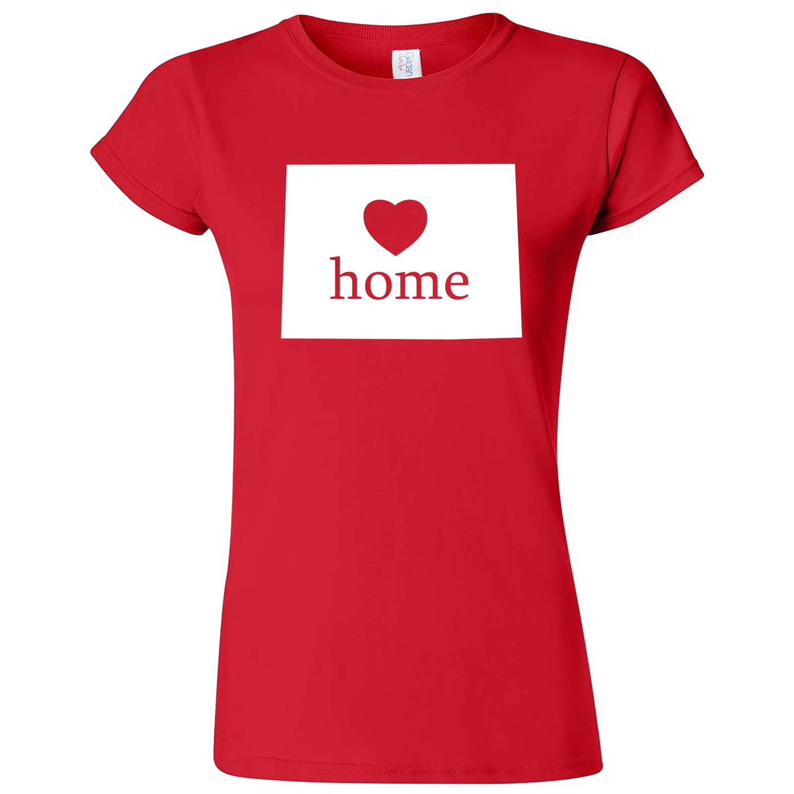 "Colorado Home State Pride" women's t-shirt