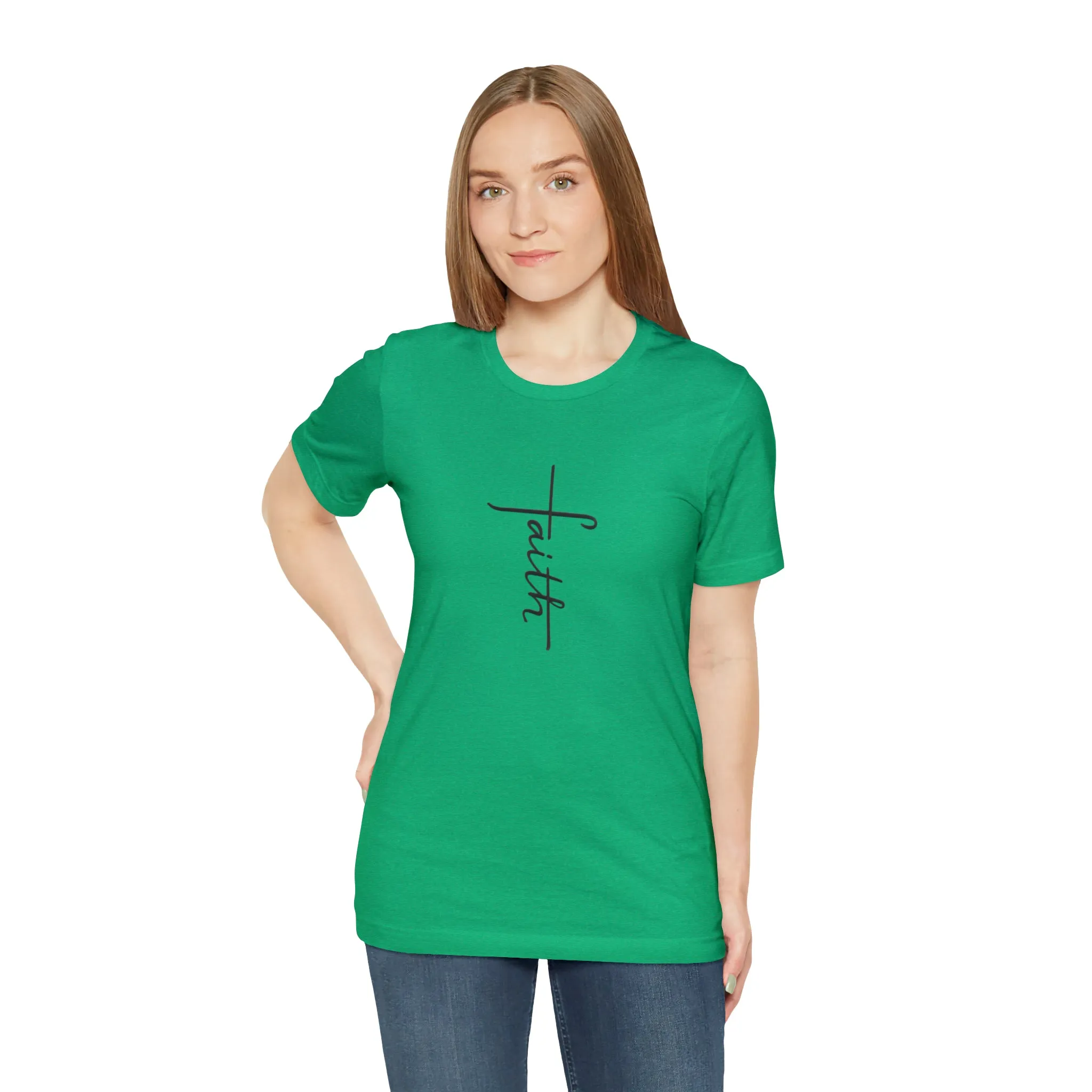 "Faith" Bella Canvas Unisex Jersey Short Sleeve Tee