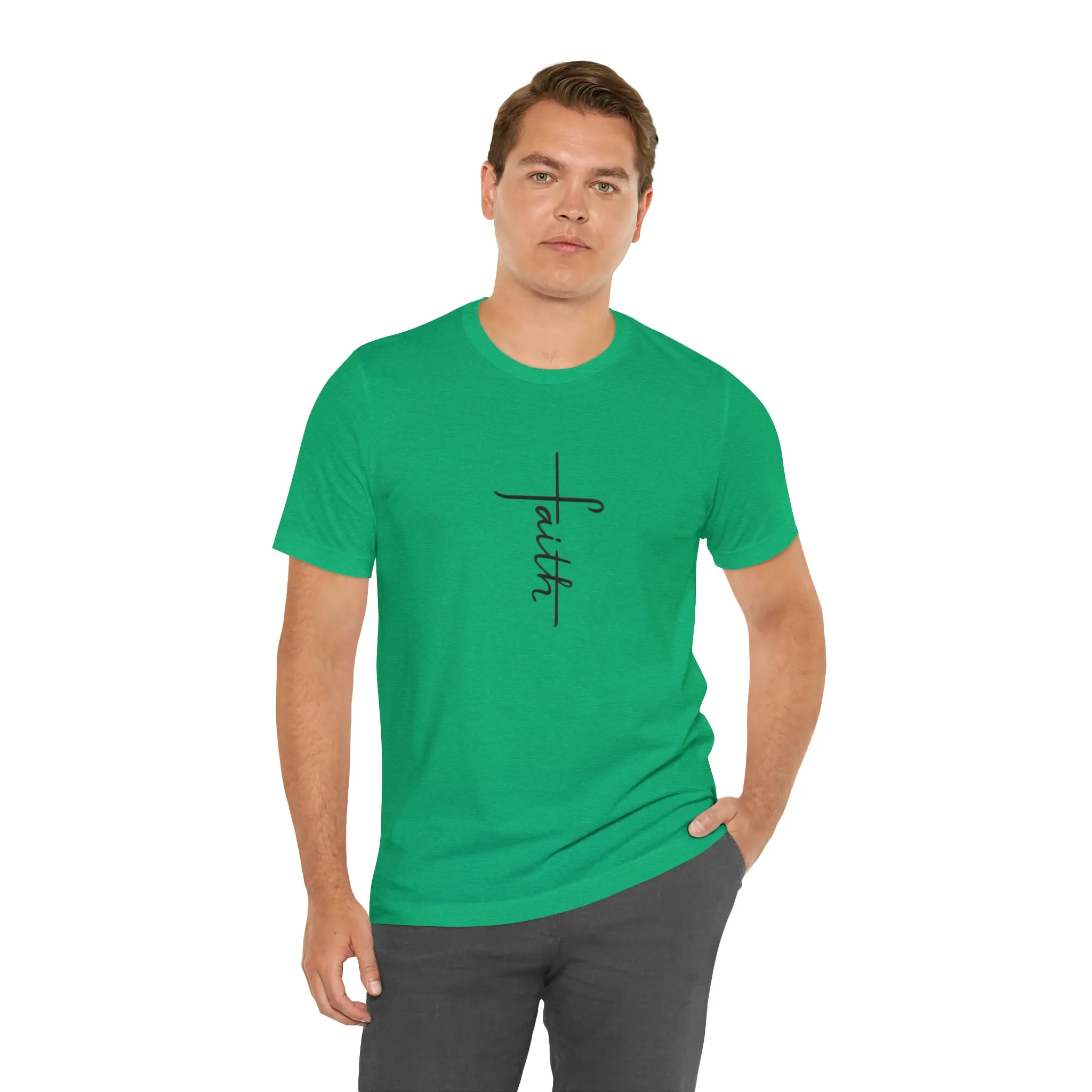 "Faith" Bella Canvas Unisex Jersey Short Sleeve Tee