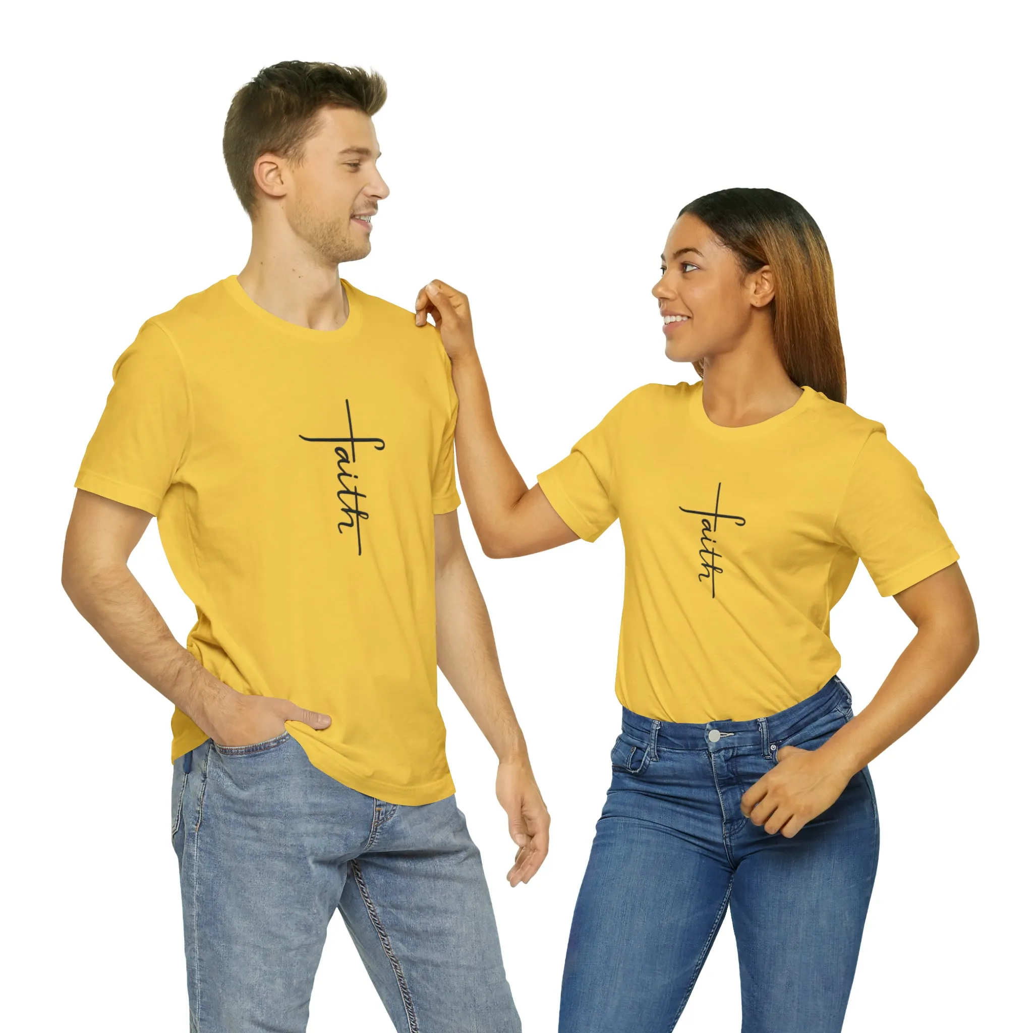 "Faith" Bella Canvas Unisex Jersey Short Sleeve Tee