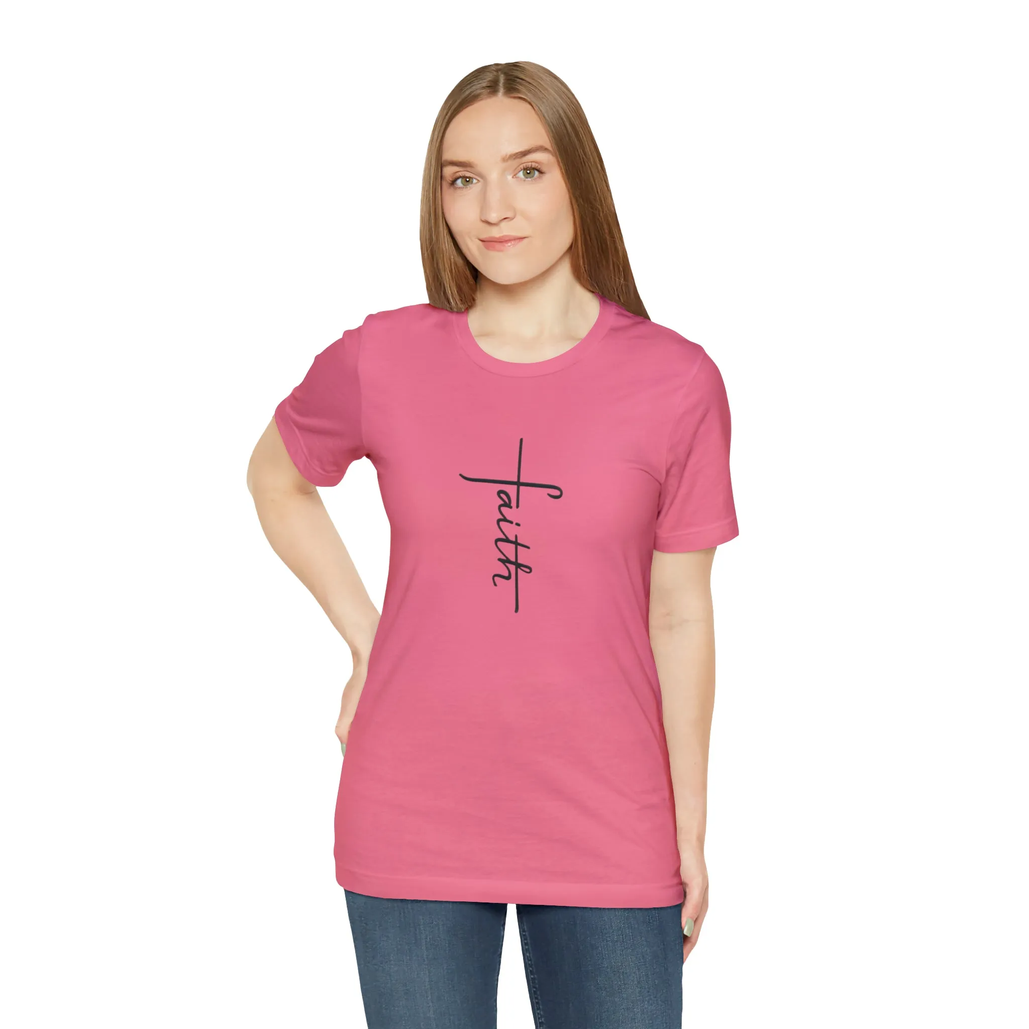 "Faith" Bella Canvas Unisex Jersey Short Sleeve Tee