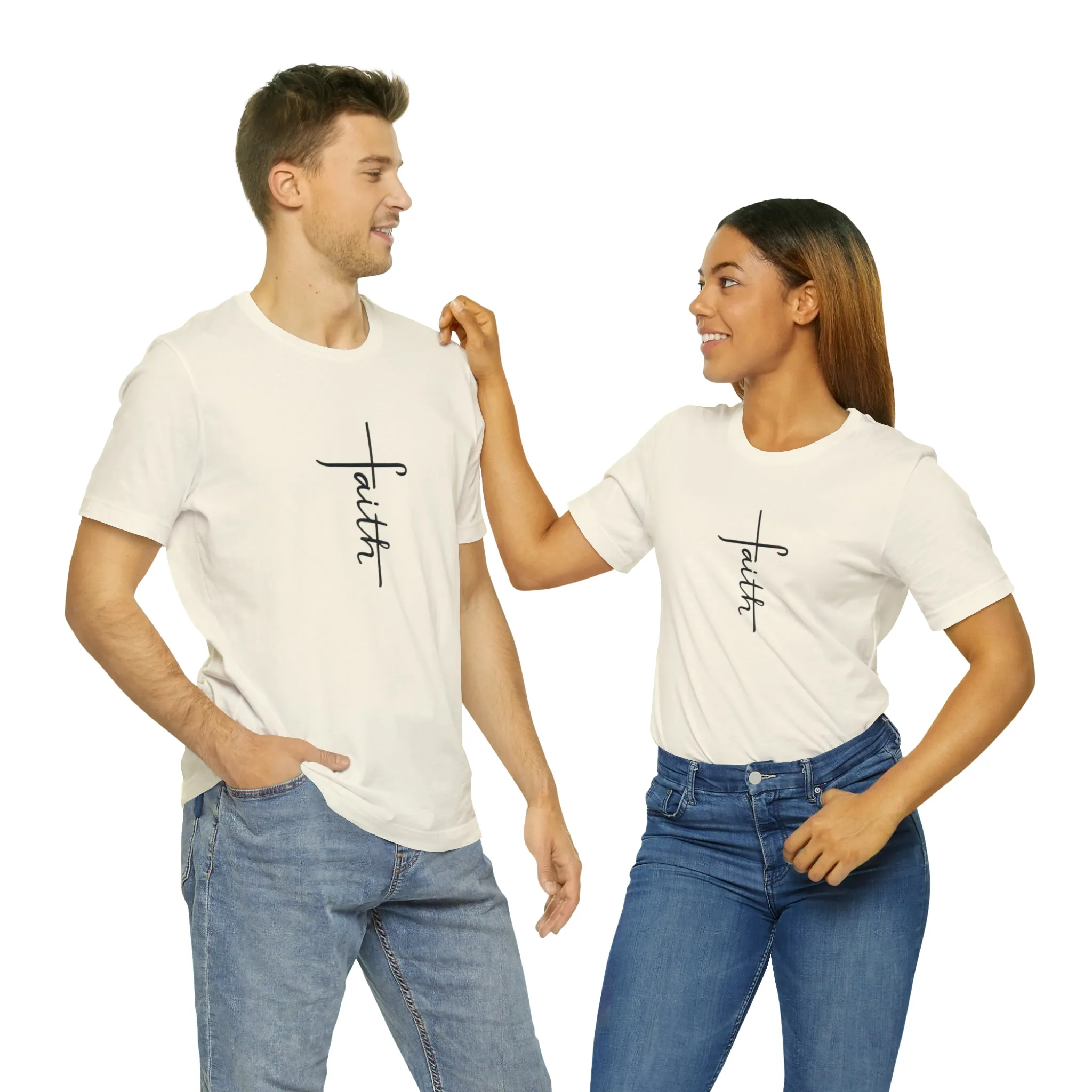 "Faith" Bella Canvas Unisex Jersey Short Sleeve Tee