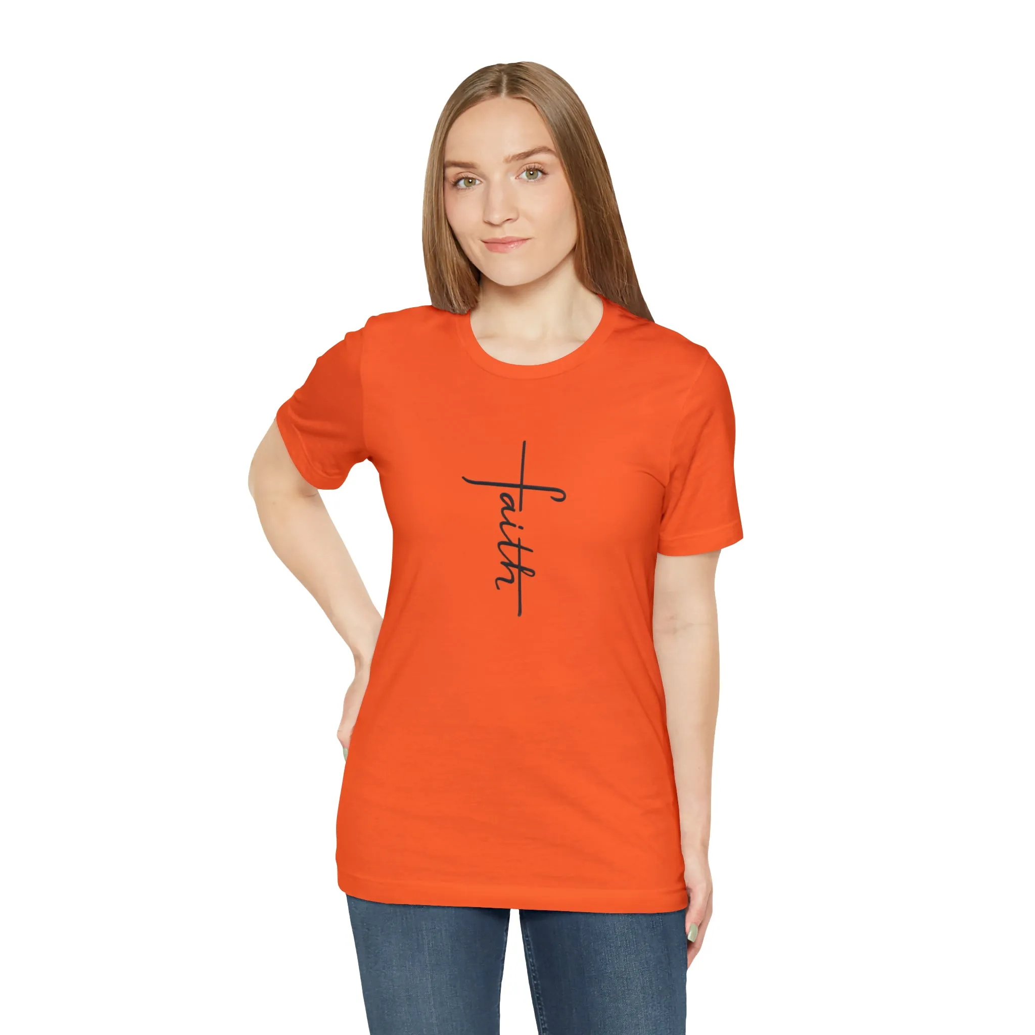 "Faith" Bella Canvas Unisex Jersey Short Sleeve Tee