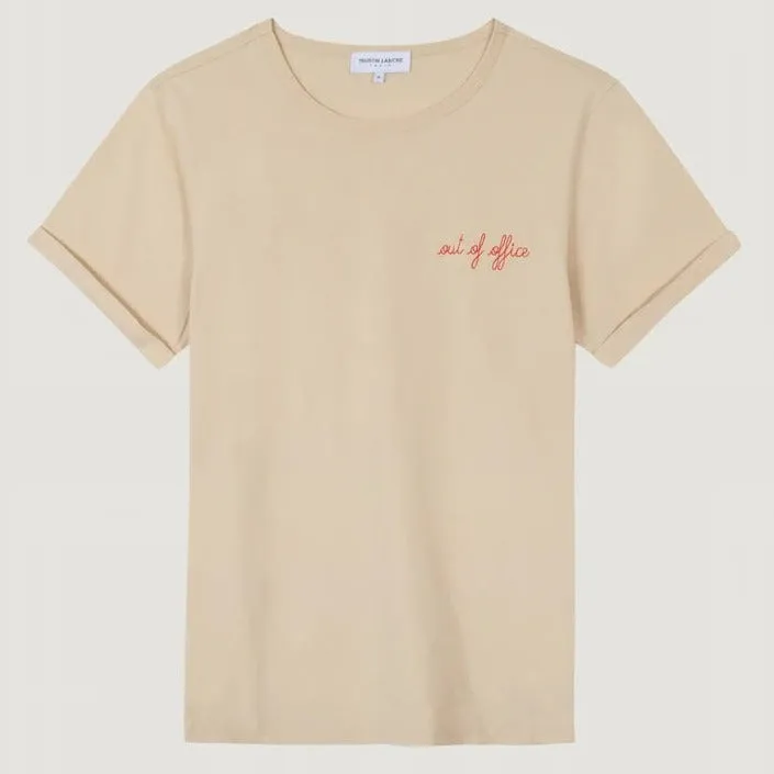 "Out of Office" Classic Tee (Sandstone)