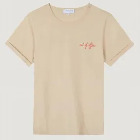 "Out of Office" Classic Tee (Sandstone)