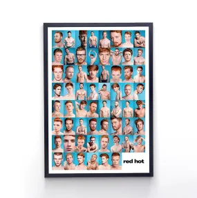 Red Hot 100 Exhibition Poster